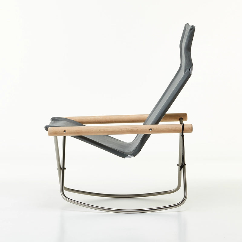 Nychair X Rocking Oil Finish Grey