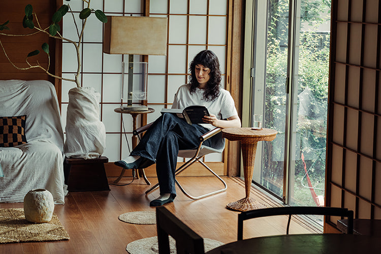 Surrounded with old items with stories and cultivating new vintage pieces
