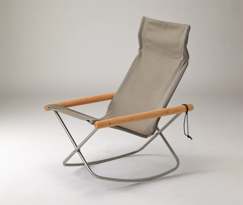 Nychair X Rocking Oil Finish Pebble Grey