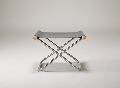 Nychair X Ottoman Oil Finish Grey