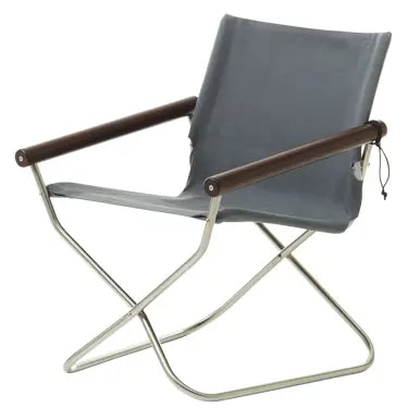 Product Variant Image: Model 80 Fabric Grey Arm Dark Brown